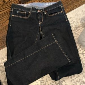 GAP 1969 curvy jeans. Very dark wash. Brand new without tags.